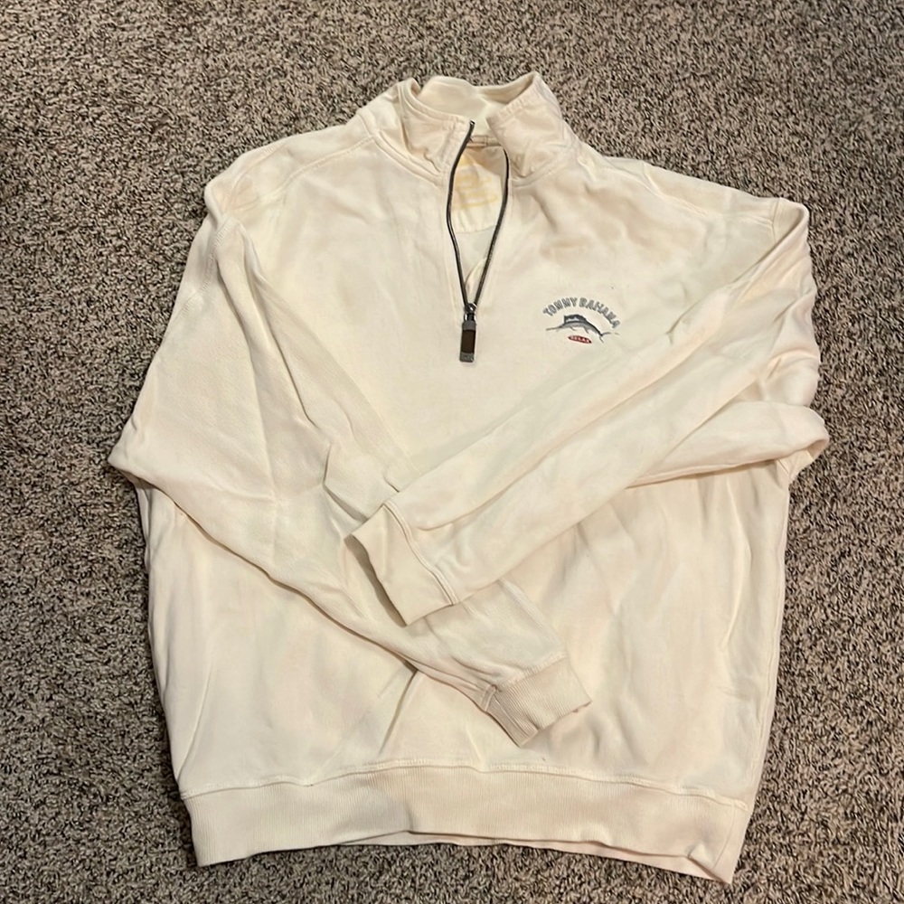 Tommy Bahama Quarter Zip Mens L